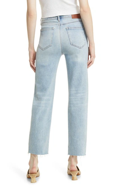 Hidden Jeans Clean Straight Leg Jeans In Light Wash
