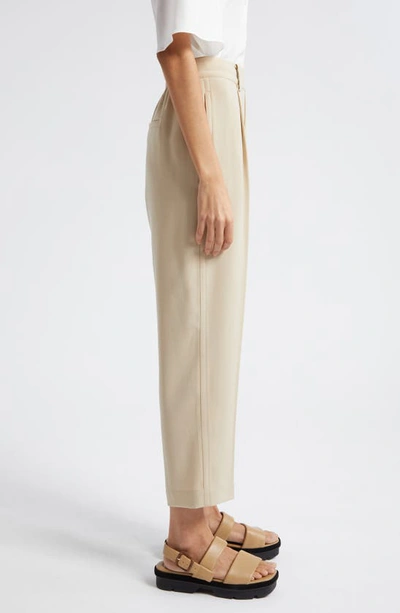 Shop Vince Tapered Pull-on Pants In White Oak