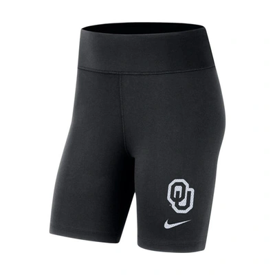 Shop Nike Black Oklahoma Sooners Performance Biker Shorts