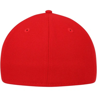 Shop New Era Red Uswnt Team Basic 59fifty Fitted Hat