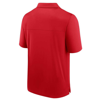Shop Fanatics Branded Red Los Angeles Angels Hands Down Polo