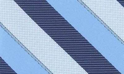 Nautica Carlton Stripe Tie In Light Blue