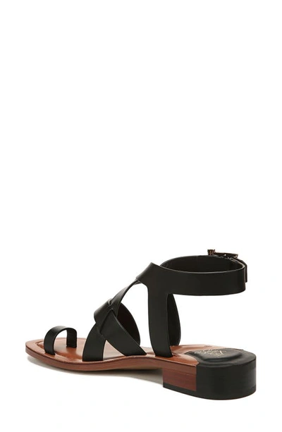 Franco Sarto Ina Toe Loop Sandal In Black