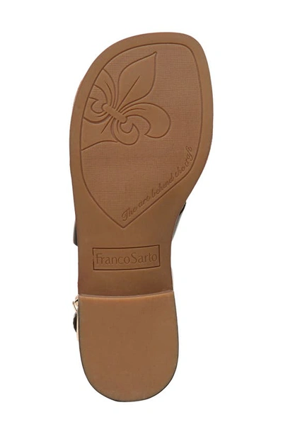 Franco Sarto Ina Toe Loop Sandal In Black