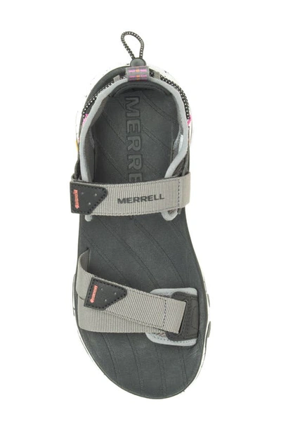 Shop Merrell Speed Fusion Sandal In Charcoal