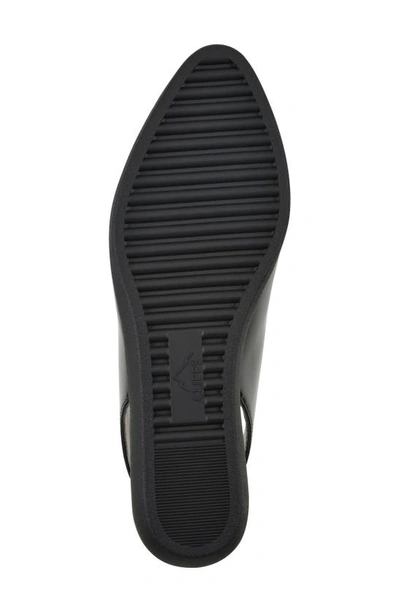 Cliffs By White Mountain Memory Slingback Flat In Black/ Patent