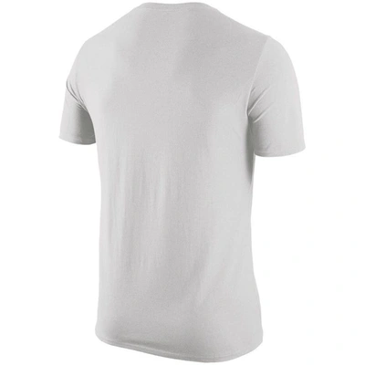 Shop Jordan Brand White Howard Bison Jumpman Core T-shirt