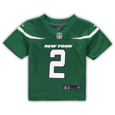 Shop Nike Infant  Zach Wilson Gotham Green New York Jets Game Jersey
