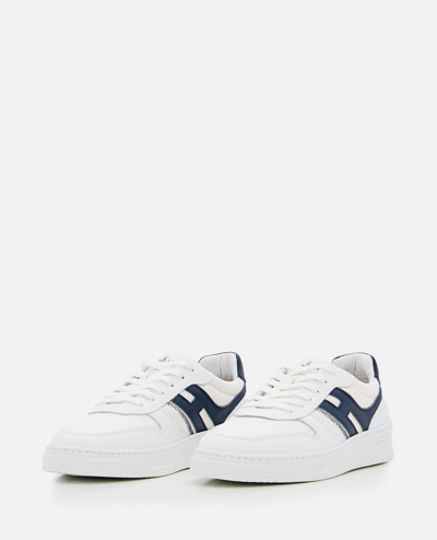 Shop Hogan H630 Laced Tom Sneakers In White