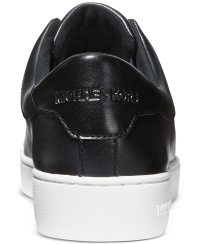 Shop Michael Kors Michael  Women's Keaton Zip Slip-on Sneakers In Black