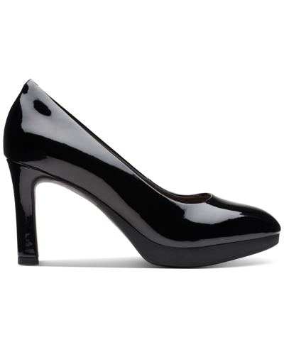 Shop Clarks Women's Ambyr 2 Braley High-heel Platform Pumps In Warm Beige Patent
