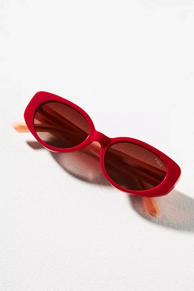 Shop I-sea X Anthropologie Marley Sunglasses In Red