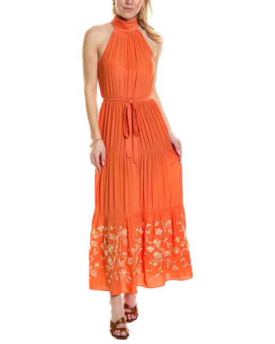Shop Ramy Brook Kahlil Maxi Dress In Orange