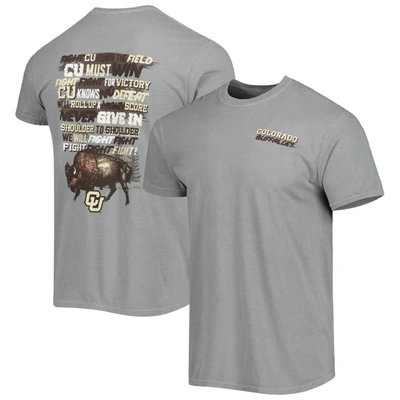Shop Image One Gray Colorado Buffaloes Hyperlocal T-shirt