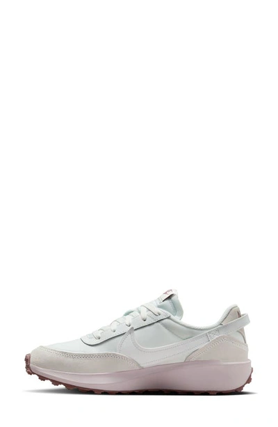 Shop Nike Waffle Debut Sneaker In White/ Platinum/ Mauve