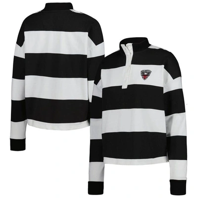 Shop Antigua White D.c. United Radical Rugby Stripe Long Sleeve T-shirt
