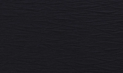 Shop Good American Textured Scrunchie Midi Dress In Black001