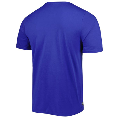 Shop New Era Royal Los Angeles Rams Combine Authentic Training Huddle Up T-shirt