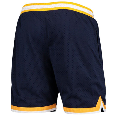 Shop New Jersey Sets Royal/yellow Beast Mode Varsity Basketball Shorts