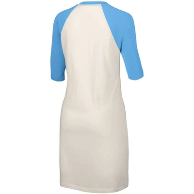Shop Lusso White St. Louis Cardinals Nettie Raglan Half-sleeve Tri-blend T-shirt Dress