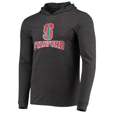Shop Concepts Sport Cardinal/heather Charcoal Stanford Cardinal Meter Long Sleeve Hoodie T-shirt & Jogger