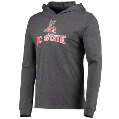 Shop Concepts Sport Red/heather Charcoal Nc State Wolfpack Meter Long Sleeve Hoodie T-shirt & Jogger Paja