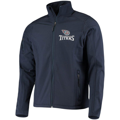 Dunbrooke Navy Tennessee Titans Sonoma Softshell Full-zip Jacket In Navy