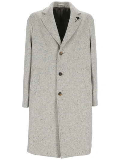 Shop Lardini Coats In Grey