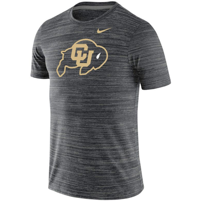 Shop Nike Black Colorado Buffaloes Team Logo Velocity Legend Performance T-shirt
