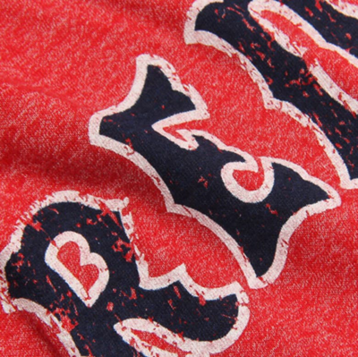 Shop Majestic Threads David Ortiz Red Boston Red Sox Name & Number Tri-blend Three-quarter Length Raglan