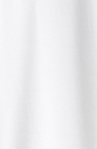 Moncler Grenoble Cotton Regular Fit Polo Shirt In Silk White