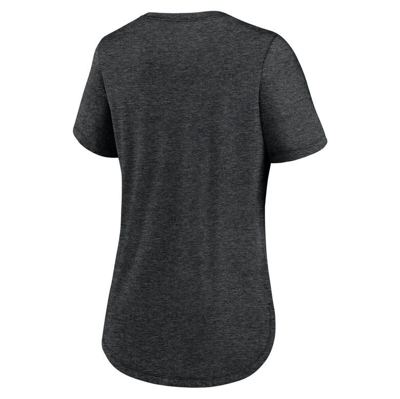 Shop Nike Heather Black Chicago White Sox Touch Tri-blend T-shirt