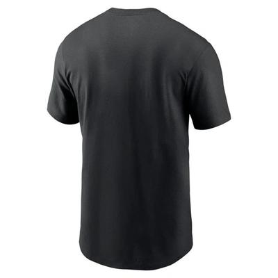 Shop Nike Black Cleveland Guardians Camo Logo T-shirt