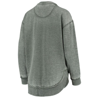 Shop Pressbox Green Michigan State Spartans Vintage Wash Pullover Sweatshirt