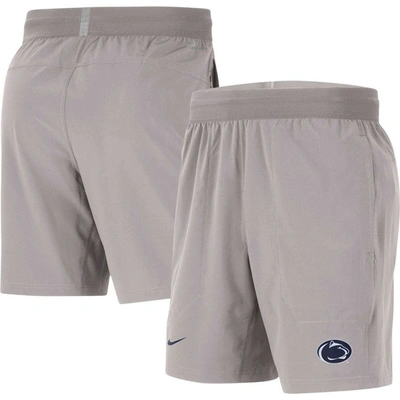 Shop Nike Gray Penn State Nittany Lions Player Performance Shorts