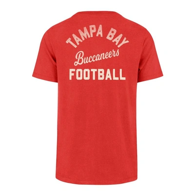 Shop 47 ' Red Tampa Bay Buccaneers Turn Back Franklin T-shirt