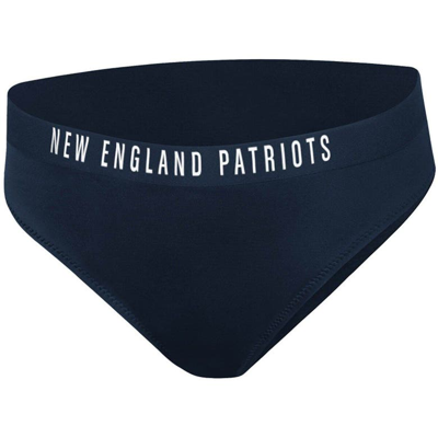 Shop G-iii 4her By Carl Banks Navy New England Patriots All-star Bikini Bottom