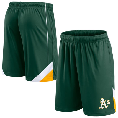 Shop Fanatics Branded Green Oakland Athletics Slice Shorts