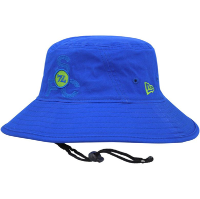 Shop New Era Blue Seattle Sounders Fc Kick Off Bucket Hat