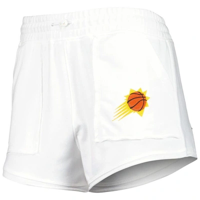 Shop Concepts Sport White Phoenix Suns Sunray Shorts