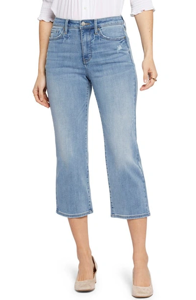 Shop Nydj Joni High Waist Relaxed Capri Jeans In Lakefront