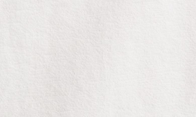 Wax London Dean Boxy Textured Organic Cotton T-shirt In Ecru