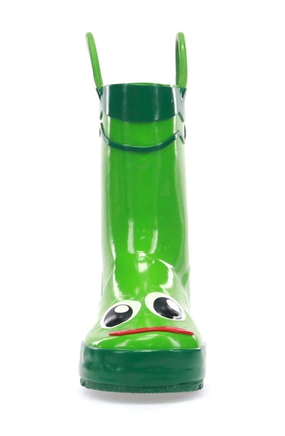 Western Chief Frog Rain Boot In Green
