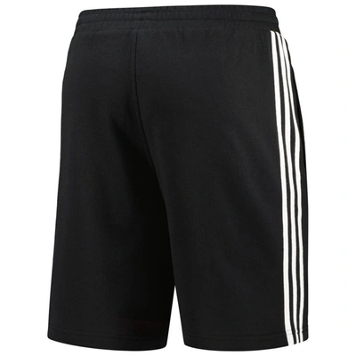 Shop Adidas Originals Black Manchester United Shorts