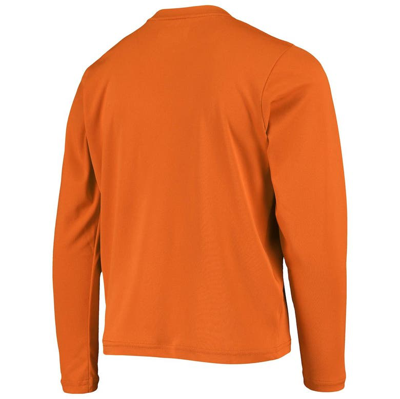 Shop Columbia Youth Texas Orange Texas Longhorns Pfg Terminal Tackle Long Sleeve Omni-shade T-shirt In Burnt Orange