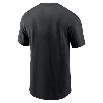 Shop Nike Black Washington Commanders Essential Blitz Lockup T-shirt