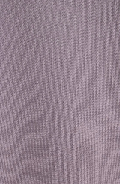 Shop Dries Van Noten Hax Cotton French Terry Crewneck Sweatshirt In Purple