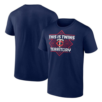 Shop Fanatics Branded Navy Minnesota Twins Hometown Collection Territory T-shirt