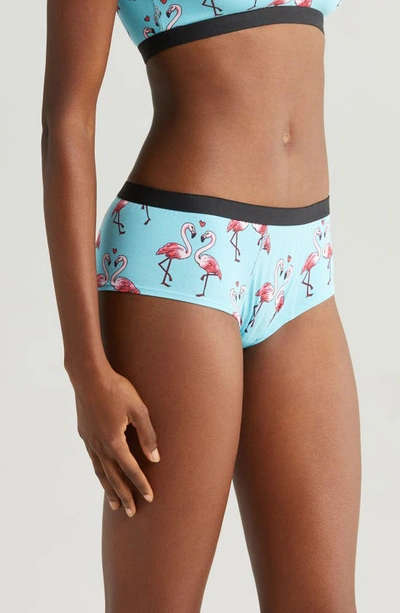 Meundies Cheeky Briefs In Love Birds