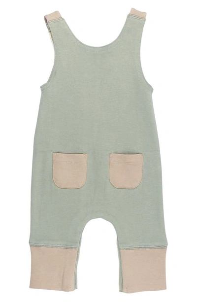 L'ovedbaby Appliqué Organic Cotton Romper In Camper